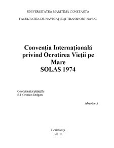Convenția Internațională Privind Ocrotirea Vieții pe Mare Solas 1974 - Pagina 2