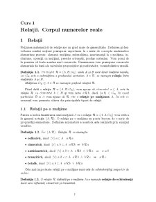 Analiză Matematică - Pagina 1