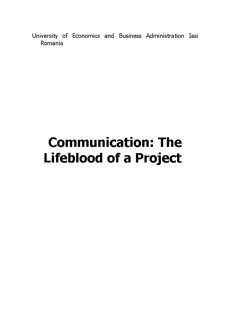 Comunicarea - Factor Cheie în Managementul Proiectelor - Pagina 1