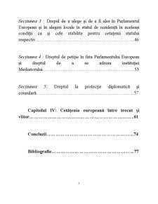 Cetățenia europeană și drepturile fundamentale ale cetățenilor europeni - Pagina 3