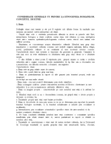 Considerații generale cu privire la etnia românilor - Pagina 1