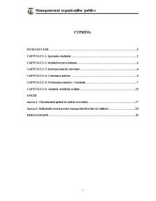 Analiza Performanței Organizației CFR Călători sa prin Prisma Satisfacției Consumatorilor - Pagina 1