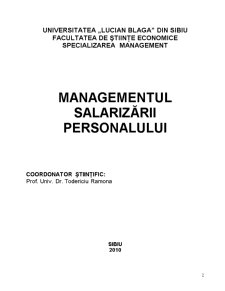 Managementul Salarizării Personalului - Pagina 2