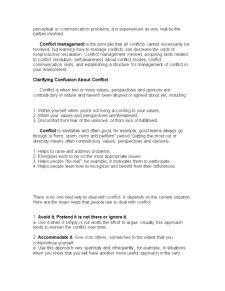 Conflict Management - Pagina 4