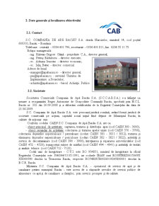 Proiect practică - SC Compania de Apă Bacău - Pagina 4