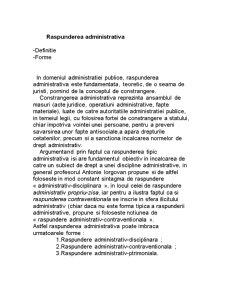 Răspunderea administrativă - Pagina 2