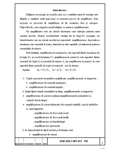 Calculul Etajelor de Amplificare după Tensiune și Putere - Pagina 2