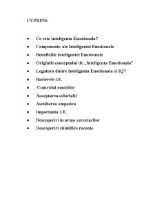 Inteligență emoțională - Pagina 2