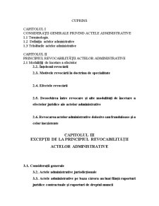 Revocarea actelor administrative. efectele revocării - Pagina 2