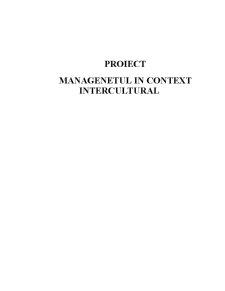 Managementul în Context Intercultural - Pagina 1