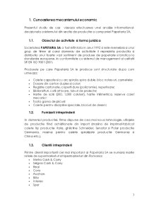 Management informațional pentru secția de producție produse de papetărie - studiul de caz - Papetăria SA - Pagina 3