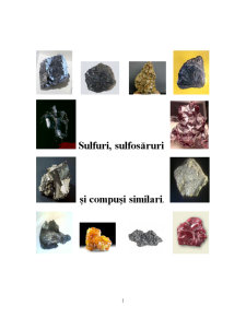 Sulfuri, sulfosaruri și compuși similari - Pagina 1