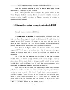 Euro - Avantaje și Dezavantaje. Controverse privind Introducerea Euro - Pagina 4