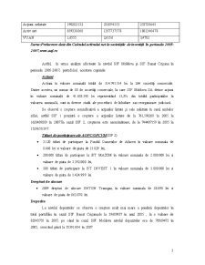Analiza Structurii Portofoliului pentru Societățile de Investiții Financiare SIF 1 și SIF 2 - Pagina 5