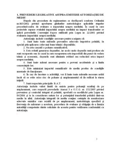 Studii Privind Posibilitatea Emiterii Autorizației de Mediu pentru Societatea SC Laminorul SA Brăila - Pagina 4