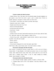 Analiza turistică a stațiunii Băile Herculane - Pagina 2