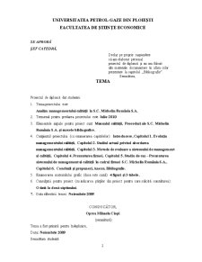 Analiza managementului calității la SC Michelin România SA - Pagina 2