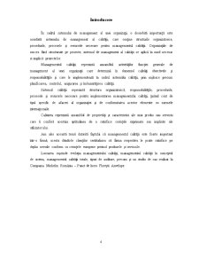 Analiza managementului calității la SC Michelin România SA - Pagina 4