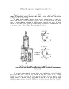 Studierea și Experimentarea Aparatajului Hidraulic de Reglare și Control al Presiunii cu Acțiune Directă - Pagina 4