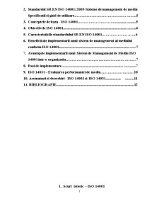 Sisteme de management de mediu - specificații și ghid de utilizare (ISO 14001) și evaluarea performanței de mediu (ISO 14031) - Pagina 3