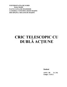 Cric Telescopic cu Dublă Acțiune - Pagina 1