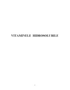 Vitaminele Hidrosolubile - Pagina 3