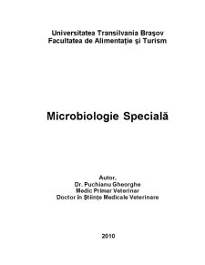 Microbiologie Specială - Pagina 1