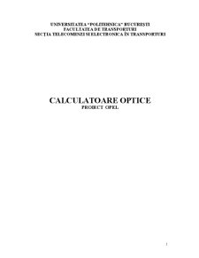 Calculatoare Optice - Proiect Opel - Pagina 1