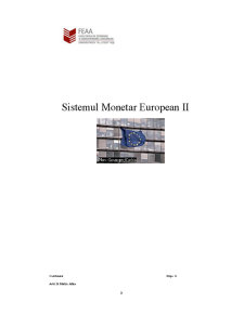 Sistemul Monetar European II - Pagina 1