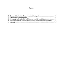 Importanța fazelor procesului decizional în administrația publică - Pagina 1