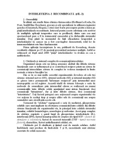 Interleukina-2 Recombinată - Pagina 1