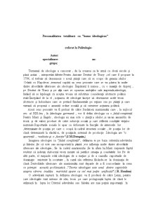 Politologie - personalitatea totalitară ca homo ideologicus - Pagina 1