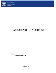 Asigurări de Accidente - Pagina 1