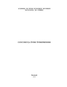 Concurența între Întreprinderi - Pagina 1