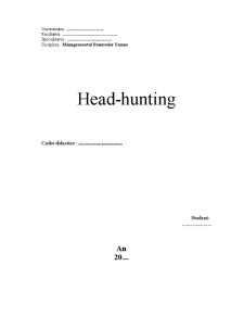 Head-Hunting - Pagina 1