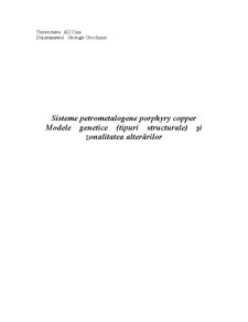 Sisteme Petrometalogenetice - Pagina 1