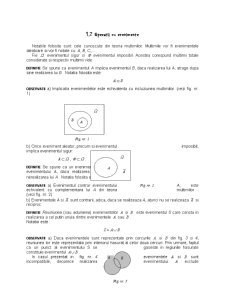 Noțiuni fundamentale ale teoriei probabilităților - Pagina 2
