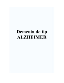 Demență de tip alzheimer - Pagina 2