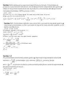 Probabilitate și statistică - Pagina 2