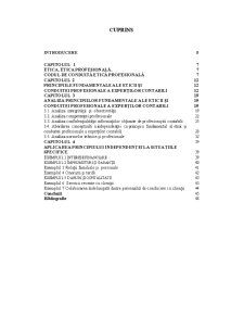 Principiile fundamentale ale eticii și conduitei profesionale a experților contabili - Pagina 1