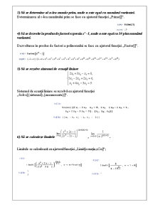 Familiarizarea cu pachetul mathematica - efectuarea calculelor și construirea graficelor funcțiilor cu o variabilă și două variabile cu ajutorul funcțiilor pachetului mathematica - Pagina 4