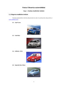 Proiect de organizare generală a pieselor automobilului și proiectarea ambreiajului - Pagina 5