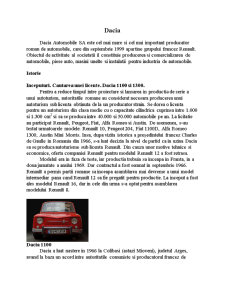 Studiu de Caz - SC Dacia Automobile - Pagina 2