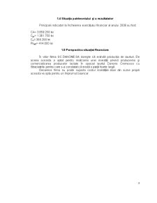 Managementul investițiilor - studiu de caz privind fezabilitatea firmei SC Danone SA - Pagina 3