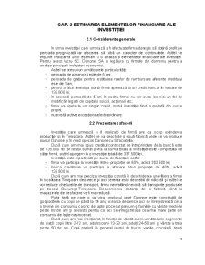 Managementul investițiilor - studiu de caz privind fezabilitatea firmei SC Danone SA - Pagina 4