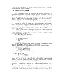 Analiza Serviciilor de Telecomunicație pe Piața Românească și Internațională - Pagina 5