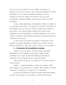 Les immunites - l’immunite de juridiction et d’execution - Pagina 2