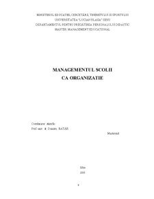 Managementul școlii ca organizație - Pagina 2