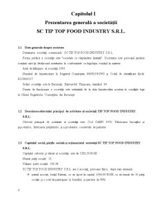 Ciclul de viață al unui produs la SC Tip Top Food Industry SRL - Pagina 4