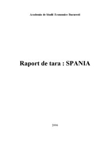Raport de țară - Spania - Pagina 1